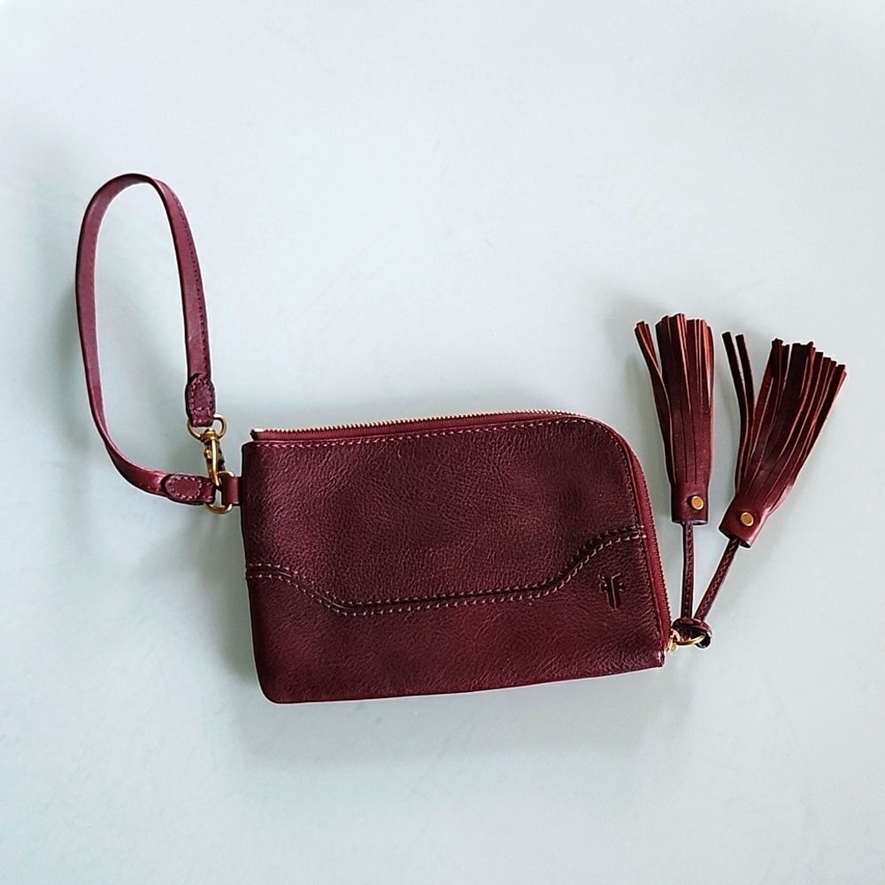 FryeβLeather Western Wristlet/Wallet Festival Coastal Cowgirlβ